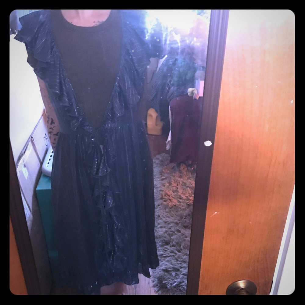 Sheer Deep V Victoria’s Secret Robe